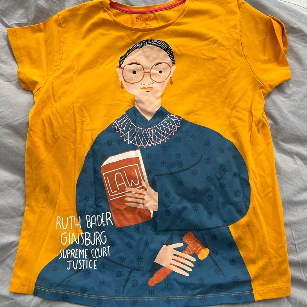 NWOT Picolina RBG girls tee, size xl